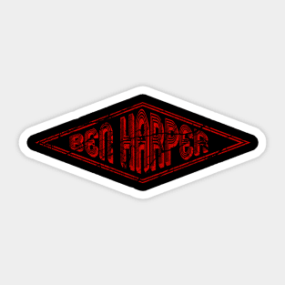 Ben Harper - Redline Vintage Wajik Sticker